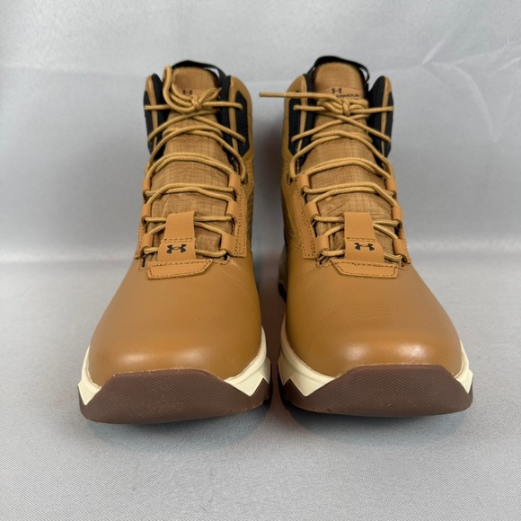 Under Armour Stellar G2 6" Tactical Boots Mens 9 Light Brown 3025578-200 New NIB - Picture 4 of 10